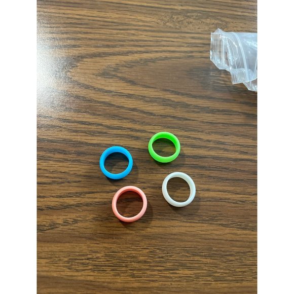 Emperor silicone wedding band type rings size 9 - Picture 2 of 3